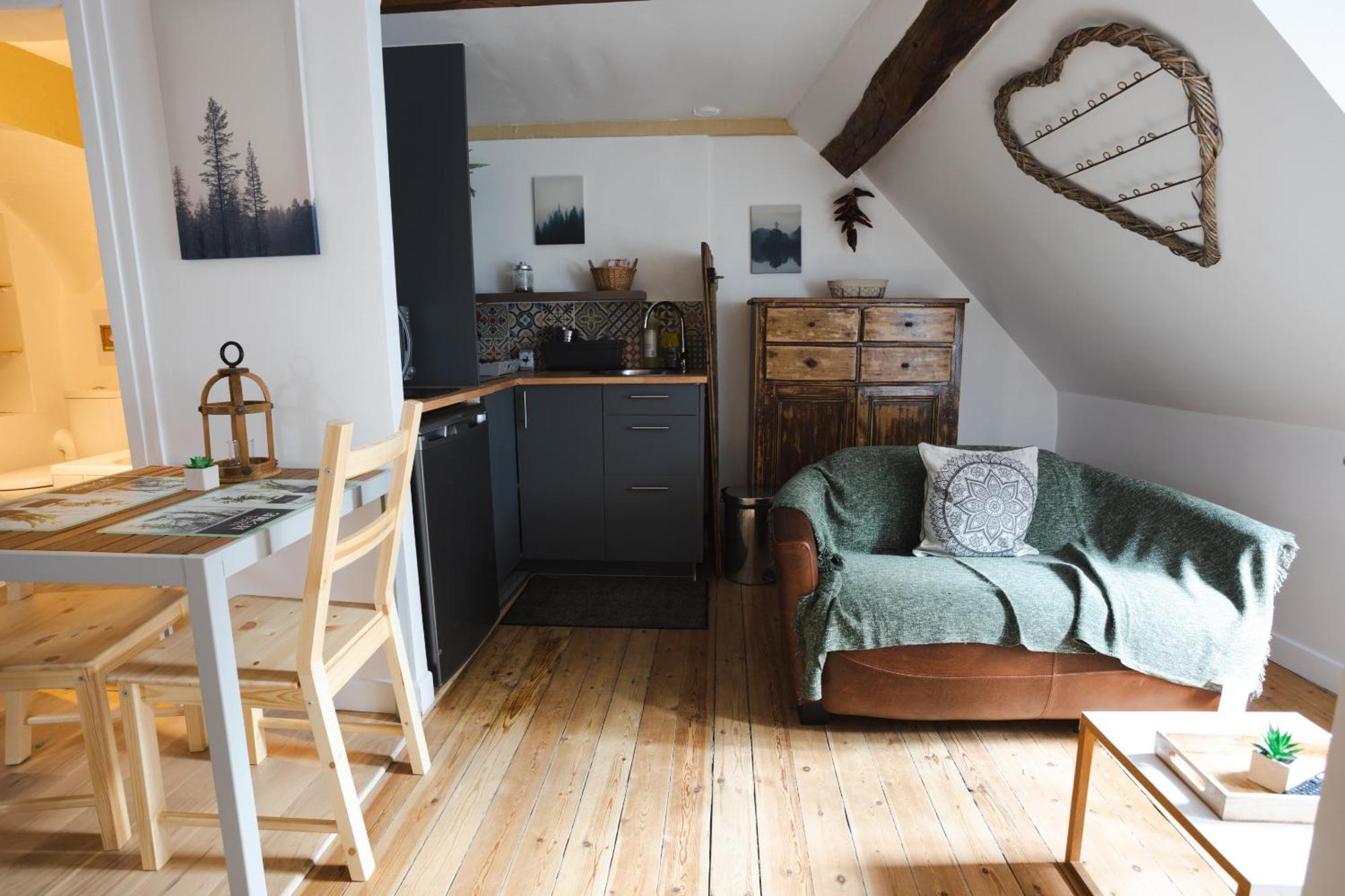 La Villa Au Petit Bonheur Honfleur Szoba fotó